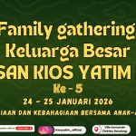 FAMILY GATHERING KALEUARGA BESAR YAYASAN KIOS YATIM PIATU KE 5, SAUNG KOMANDO CIWIDEY BANDUNG 23 S/D 25 JANUARI 2026 MEMBAWA KECERIAAN DAN KEBAHAGIAAN BERSAMA ANAK-ANAK YATIM -PIATU