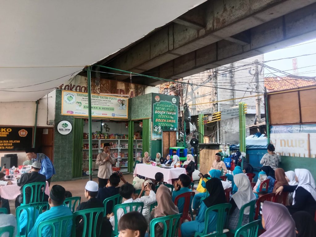 YAYASAN KIOS YATIM PIATU MENJALANKAN KEGIATAN ,JUMAT BERKAH KE 282 , 3 APRIL 2026 MANGGA DUA SELATAN – JAKARTA PUSAT