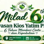 MILAD KE 6 VILLA HSG CISARUA BOGOR,14-15 NOVEMBER 2026, 6 TAHUN MEMBERI CINTA DAN KEPEDULIAN